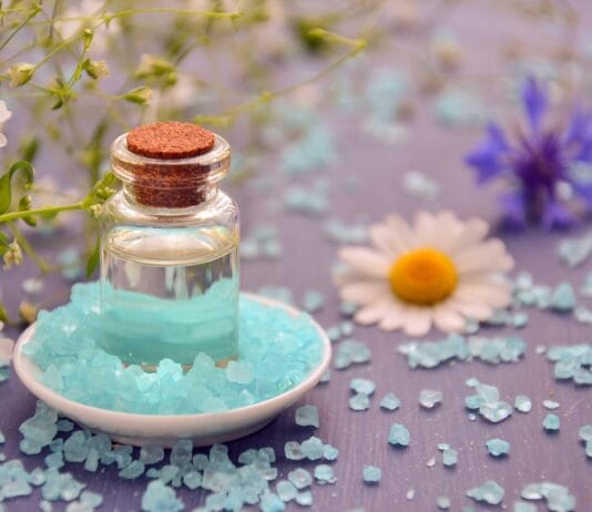 DIY eko-puder z mąki ryżowej